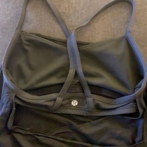 Lululemon no limits built in bra tank top